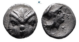 Mysia. Lampsakos circa 400-200 BC. Diobol AR