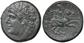GRECHE - SICILIA - Siracusa - Gerone II (274-216 a.C.) - AE 28 Mont. 5270; S. Ans. 925 (AE g. 17,97)

Status: qSPL

Notes: