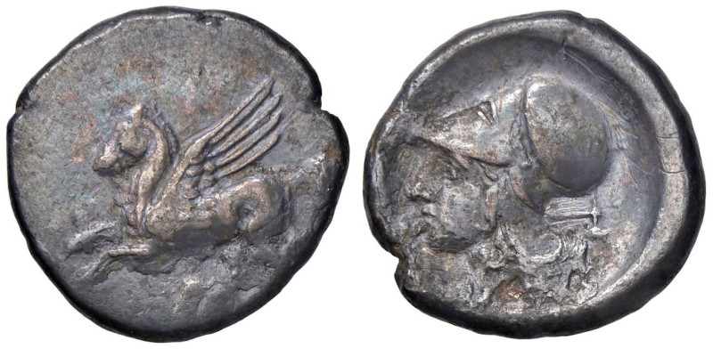 GRECHE - CORINTIA - Corinto - Statere corinzio Pegasi 494 (AG g. 8,28)

Status...