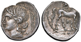 GRECHE - ZEUGITANA - Cartagine - Dracma S. Cop. 994 (AG g. 3,62) Mancanza marginale (metallo cristallizzato)

Status: BB

Notes: Mancanza marginal...