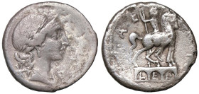 ROMANE REPUBBLICANE - AEMILIA - Man. Aemilius Lepidus (114-113 a.C.) - Denario B. 7; Cr. 291/1 (AG g. 3,45)

Status: qBB

Notes: