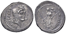 ROMANE REPUBBLICANE - CORDIA - Mn. Cordius Rufus (46 a.C.) - Denario B. 1; Cr. 463/1b (AG g. 3,29)

Status: qSPL

Notes: