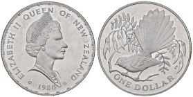 ESTERE - NUOVA ZELANDA - Elisabetta II (1952-2022) - Dollaro 1980 Kr. 49a AG

Status: FS

Notes: