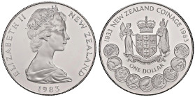 ESTERE - NUOVA ZELANDA - Elisabetta II (1952-2022) - Dollaro 1983 Kr. 52a AG

Status: FS

Notes: