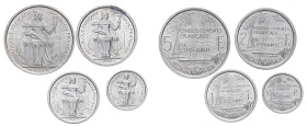 ESTERE - OCEANIA - Quinta Repubblica (1959) - 5 Franchi 1952 Kr. 4 AL Assieme a 2-1-50 c. 1949 - 4 monete

Status: SPL÷FDC

Notes: Assieme a 2-1-5...