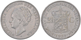 ESTERE - OLANDA - Guglielmina (1890-1948) - 2,5 Gulden 1929 Kr. 165 AG

Status: qBB

Notes: