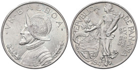 ESTERE - PANAMA - Repubblica - Balboa 1947 Kr. 13 AG Segni

Status: SPL+

Notes: Segni