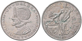 ESTERE - PANAMA - Repubblica - Balboa 1953 - 50 anniversario della repubblica Kr. 21 AG Colpetto

Status: SPL

Notes: Colpetto