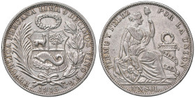 ESTERE - PERU' - Repubblica (1822) - Sol 1916 Kr. 196 AG

Status: qSPL

Notes: