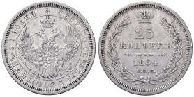 ESTERE - RUSSIA - Nicola I (1825-1855) - 25 Copechi 1854 Kr. 23 AG

Status: BB

Notes: