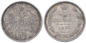 ESTERE - RUSSIA - Alessandro II (1855-1881) - 5 Copechi 1859 Kr. 19.1 AG

Status: qSPL

Notes: