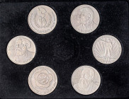 ESTERE - RUSSIA - URSS (1917-1992) - Serie 1982-1986 NI 6 monete da rublo - In confezione

Status: qFDC÷FDC

Notes: 6 monete da rublo - In confezi...