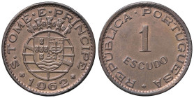 ESTERE - SAN TOME' e PRINCE - Repubblica - Escudo 1962 Kr. 18 CU

Status: qFDC

Notes: