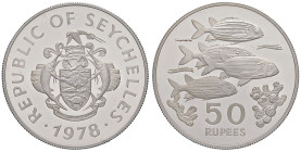 ESTERE - SEYCHELLES - Repubblica - 50 Rupie 1978 Kr. 39 AG

Status: FS

Notes: