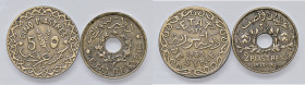 ESTERE - SIRIA - Repubblica - 50 Piastre 1933 Kr. 70 CU Assieme a 2,5 piastre 1940 - 2 monete

Status: med. BB

Notes: Assieme a 2,5 piastre 1940 ...
