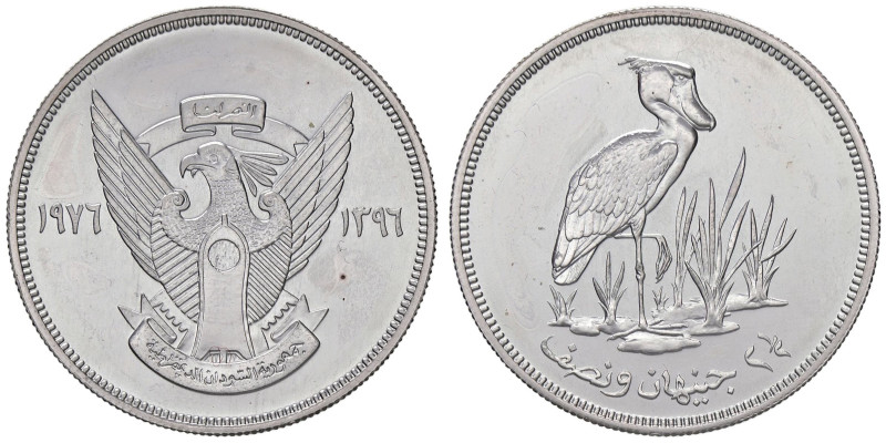 ESTERE - SUDAN - Repubblica - 2,5 Sterline 1976 Kr. 70 AG

Status: FS

Notes...