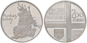 ESTERE - UNGHERIA - Repubblica - 200 Fiorini 1976 - Mihaly Munkacsy Kr. 607 AG

Status: FS

Notes: