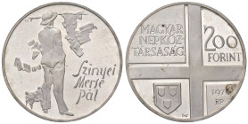 ESTERE - UNGHERIA - Repubblica - 200 Fiorini 1976 - Pal Szinyei Merse Kr. 608 AG

Status: FS

Notes: