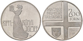 ESTERE - UNGHERIA - Repubblica - 200 Fiorini 1977 - Josef Rippl-Ronai Kr. 612 AG

Status: FS

Notes: