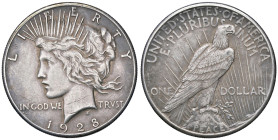 ESTERE - U.S.A. - Dollaro 1928 - Pace Kr. 150 NC AG Graffi al D/

Status: BB+

Notes: Graffi al D/