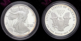 ESTERE - U.S.A. - Dollaro 1986 S - American Eagle Kr. 273 AG In confezione

Status: FS

Notes: In confezione -