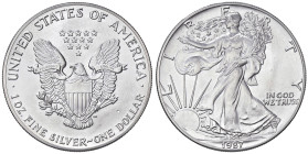 ESTERE - U.S.A. - Dollaro 1987 - American Eagle Kr. 273 AG

Status: FDC

Notes: