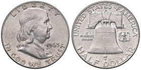 ESTERE - U.S.A. - Mezzo dollaro 1963 D - Franklin Kr. 199 AG

Status: qFDC

Notes: