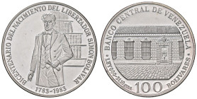 ESTERE - VENEZUELA - Repubblica (1823) - 100 Bolivares 1983 Kr. 58 AG

Status: FS

Notes: