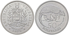 ESTERE - VENEZUELA - Repubblica (1823) - 50 Bolivares 1975 Kr. 46 AG

Status: qFDC

Notes: