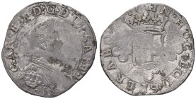 SAVOIA - Carlo Emanuele I (1580-1630) - 2 Fiorini 1616 MIR 645 R (AG g. 6,65)I tipo

Status: meglio di MB

Notes: I tipo -