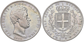 SAVOIA - Carlo Alberto (1831-1849) - 5 Lire 1842 G Pag. 251; Mont. 127 AG Patinata

Status: MB+/qBB

Notes: Patinata