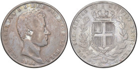 SAVOIA - Carlo Alberto (1831-1849) - 5 Lire 1844 G Pag. 255; Mont. 131 AG

Status: MB

Notes: