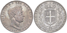 SAVOIA - Carlo Alberto (1831-1849) - 5 Lire 1849 G Pag. 265; Mont. 141 AG

Status: MB+/qBB

Notes: