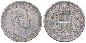 SAVOIA - Carlo Alberto (1831-1849) - Lira 1831 G Pag. 290; Mont. 166 RR AG

Status: MB+/qBB

Notes: