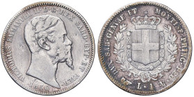 SAVOIA - Vittorio Emanuele II (1849-1861) - Lira 1850 T Pag. 402; Mont. 74 R AG

Status: MB

Notes: