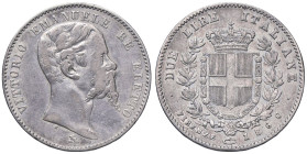 SAVOIA - Vittorio Emanuele II Re eletto (1859-1861) - 2 Lire 1860 F Pag. 436; Mont. 112 R AG

Status: qBB/BB

Notes: