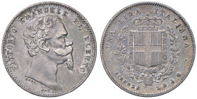 SAVOIA - Vittorio Emanuele II Re eletto (1859-1861) - Lira 1859 F Pag. 439; Mont. 114 RR AG

Status: BB+

Notes: