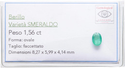VARIE - Pietre preziose Smeraldo, ct 1,56, con certificato GCL

Status: Ottimo

Notes: