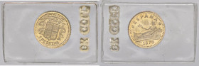 VARIE - Gettoni Da 5 pesetas, in AU 8 ct, con bustina

Status: FDC

Notes: