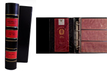 ACCESSORI Album Repubblica Italiana per serie dal 1946 al 1967, con schede descrittive Alla spedizione di questo lotto in Italia vanno aggiunti € 5, i...