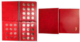 ACCESSORI Due album per monete/medaglie in simil pelle rossa Alla spedizione di questo lotto SOLO in Italia vanno aggiunti € 10

Status: Discreto
...