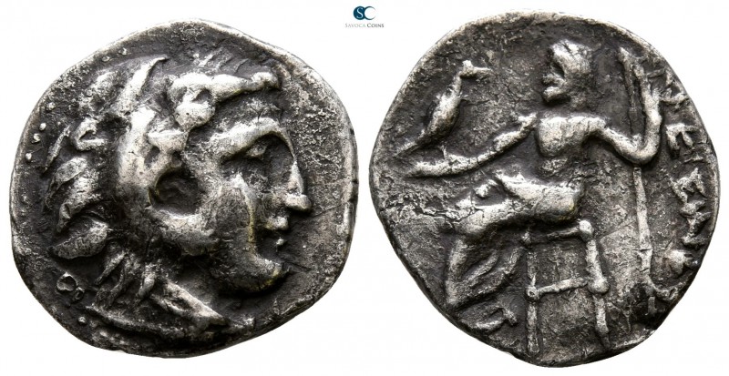 Eastern Europe. Imitations of Alexander III of Macedon 300 BC. 
Drachm AR

18...