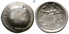 Eastern Europe. Danube Region. Imitation of Philip III of Macedon circa 300-200 BC. Drachm AR