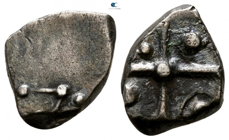 Central Europe. Longostaletes 200-100 BC. 
Drachm AR

13 mm., 2.52 g.



...