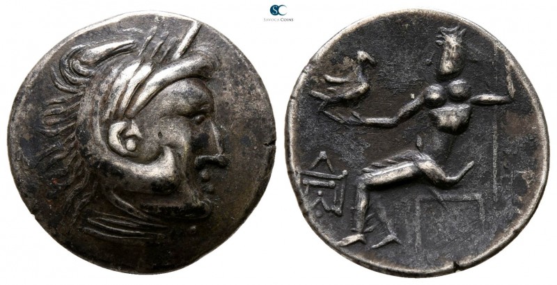Eastern Europe. Imitations of Alexander III of Macedon 200 BC. 
Drachm AR

17...
