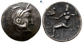 Eastern Europe. Imitations of Alexander III of Macedon  200 BC. Drachm AR