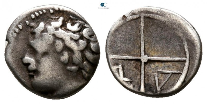 Gaul. Massalia 350-150 BC. 
Obol AR

9 mm., 0.58 g.



very fine