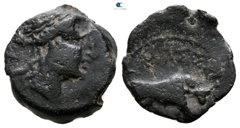 Gaul. Massalia circa 200-0 BC. 
Bronze Æ

12 mm., 1.38 g.



nearly very ...