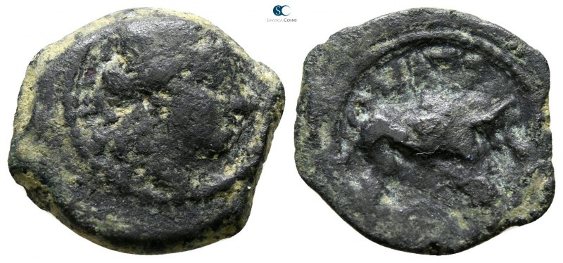 Gaul. Massalia circa 200-0 BC. 
Bronze Æ

16 mm., 2.03 g.



nearly very ...