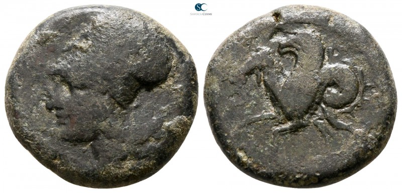Sicily. Syracuse. Dionysios I 405-367 BC. 
Litra Æ

18 mm., 6.17 g.



fi...